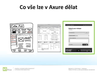 Co vše lze v Axure dělat

 