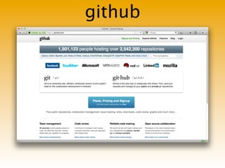 github
 