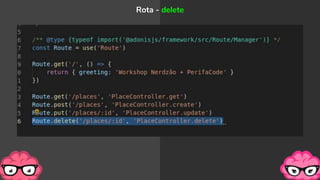 Rota - delete
 