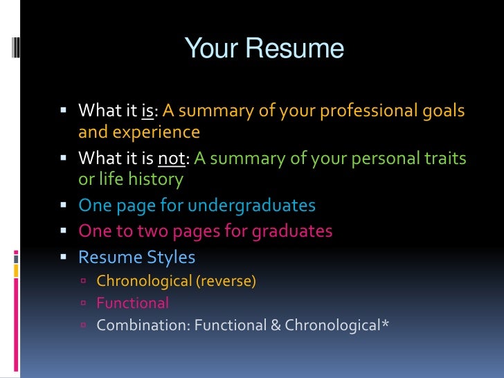 Resume workshop activities picture