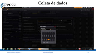 Coleta de dados
www.ccsa.ufpb.br/ppgcc ppgcc@ccsa.ufpb.br 37
 