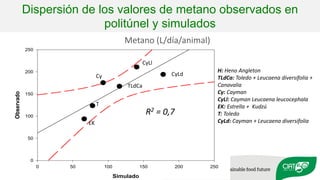 Validation of RUMINANT model towards accurate estimations of enteric methane emissions under tropical conditions to support Colombian NDC