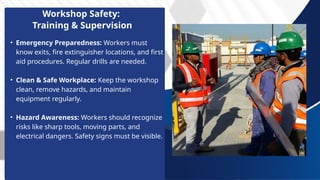 Workshop Safety Risk WORKSHOP SAFETY AUTOMOTIVE WORKSHOP SAFE | PPTX