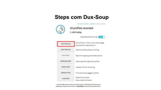 Steps com Dux-Soup
 