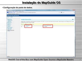 WebSIG Out-of-the-Box com MapGuide Open Source e MapGuide Maestro | PDF
