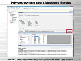 WebSIG Out-of-the-Box com MapGuide Open Source e MapGuide Maestro | PDF