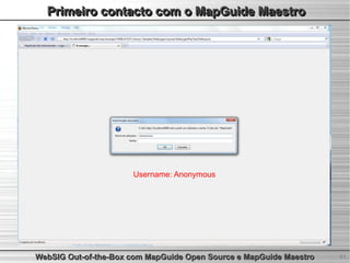 WebSIG Out-of-the-Box com MapGuide Open Source e MapGuide Maestro | PDF
