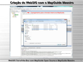 WebSIG Out-of-the-Box com MapGuide Open Source e MapGuide Maestro | PDF