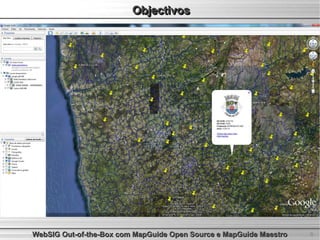 WebSIG Out-of-the-Box com MapGuide Open Source e MapGuide Maestro | PDF