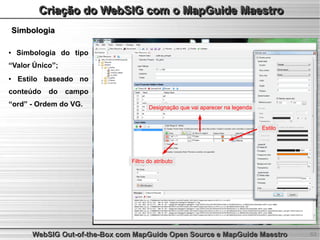 WebSIG Out-of-the-Box com MapGuide Open Source e MapGuide Maestro | PDF