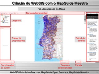 WebSIG Out-of-the-Box com MapGuide Open Source e MapGuide Maestro | PDF