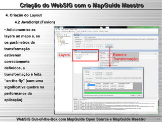 WebSIG Out-of-the-Box com MapGuide Open Source e MapGuide Maestro | PDF