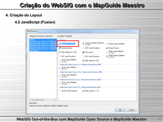 WebSIG Out-of-the-Box com MapGuide Open Source e MapGuide Maestro | PDF