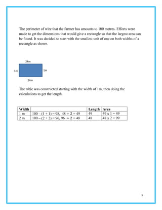 CSEC Mathematics Workshop SBA | PDF