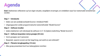 Pabo Model Workshop Scorion Bouw een solide programmatische toetsmethodiek – van ...
