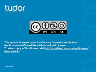 This work is licensed under the Creative Commons Attribution- 
NonCommercial-ShareAlike 4.0 International License. 
To view a copy of this license, visit http://creativecommons.org/licenses/ 
by-nc-sa/4.0/. 
