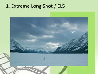1. Extreme Long Shot / ELS
 