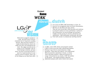 Online design, why?