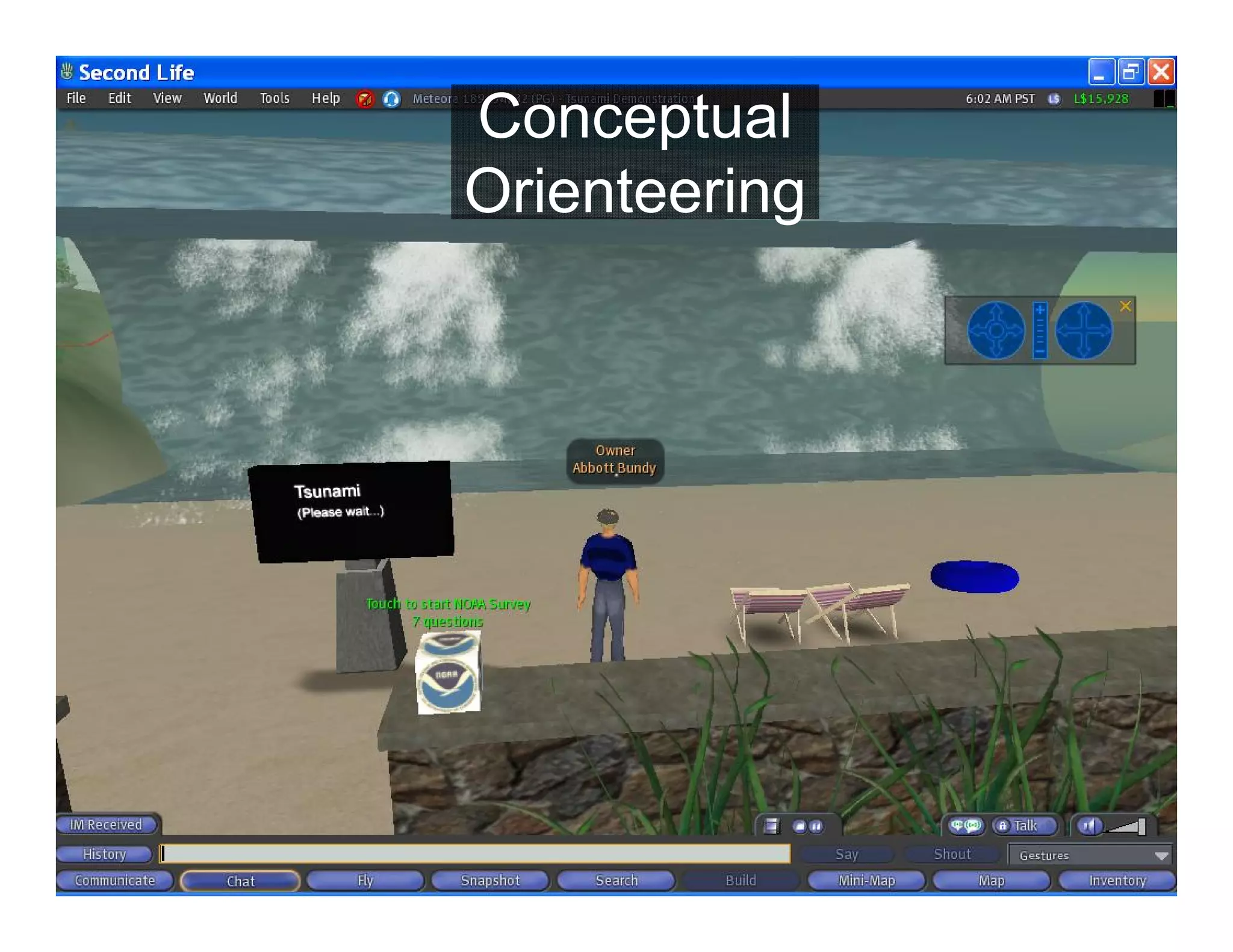 Conceptual
Orienteering
 