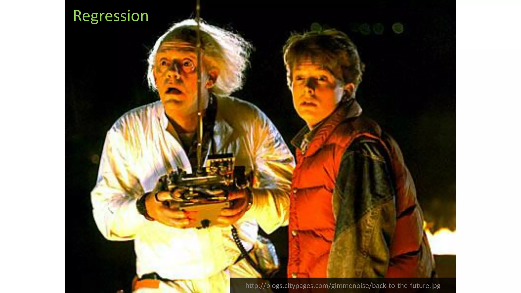 Regression http://blogs.citypages.com/gimmenoise/back-to-the-future.jpg 