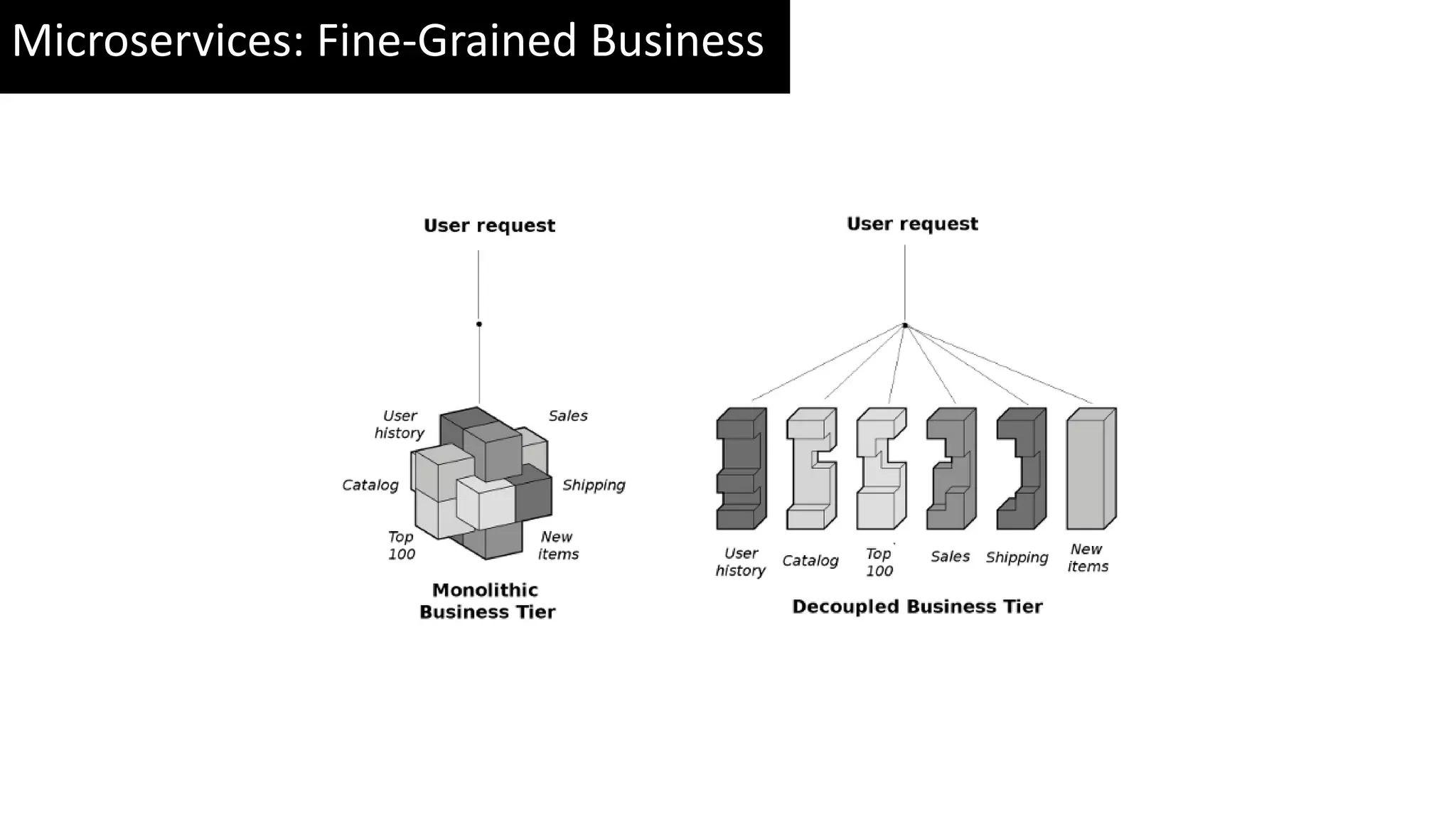 Microservices: Fine-Grained Business 