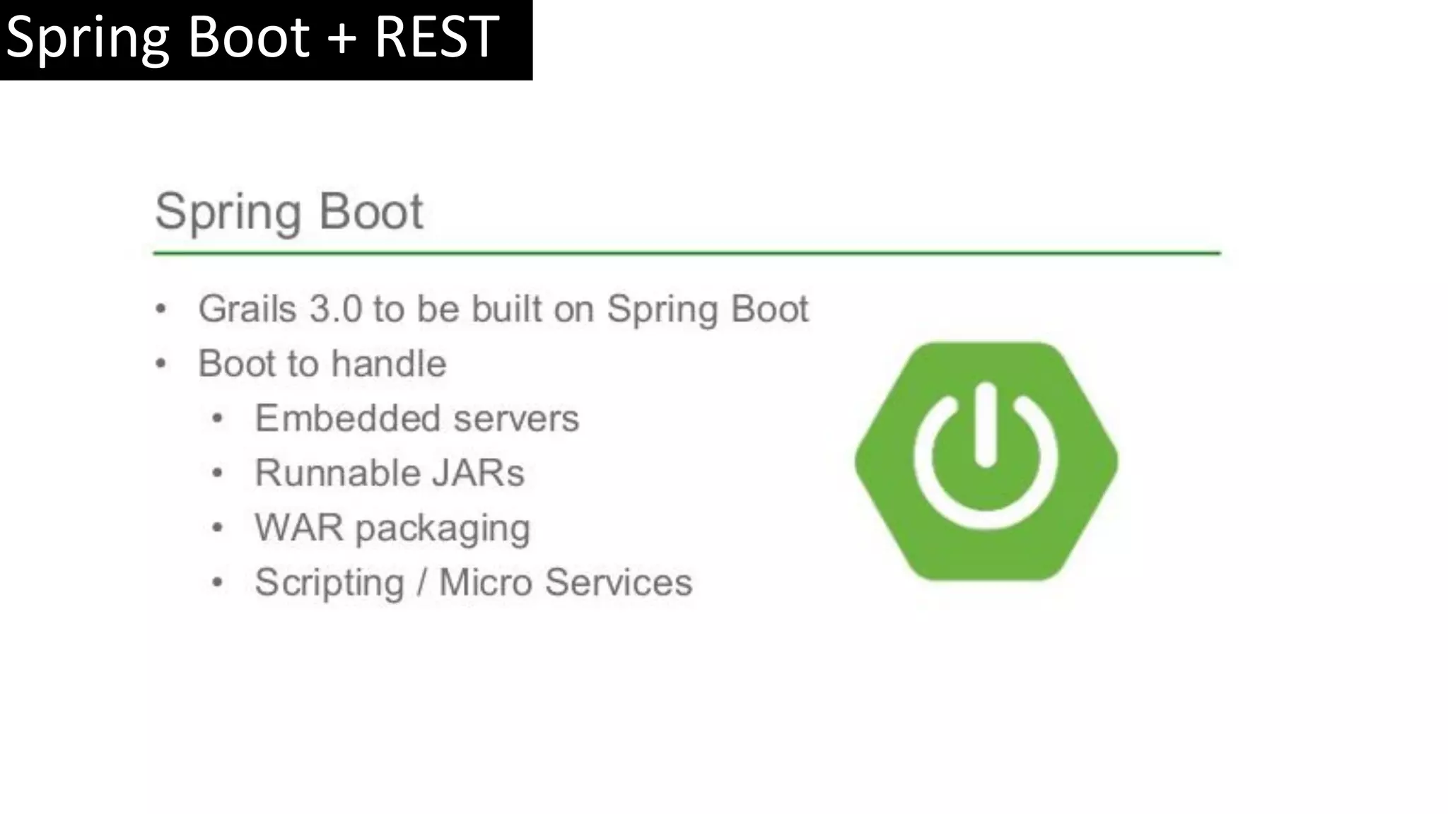 Spring Boot + REST 