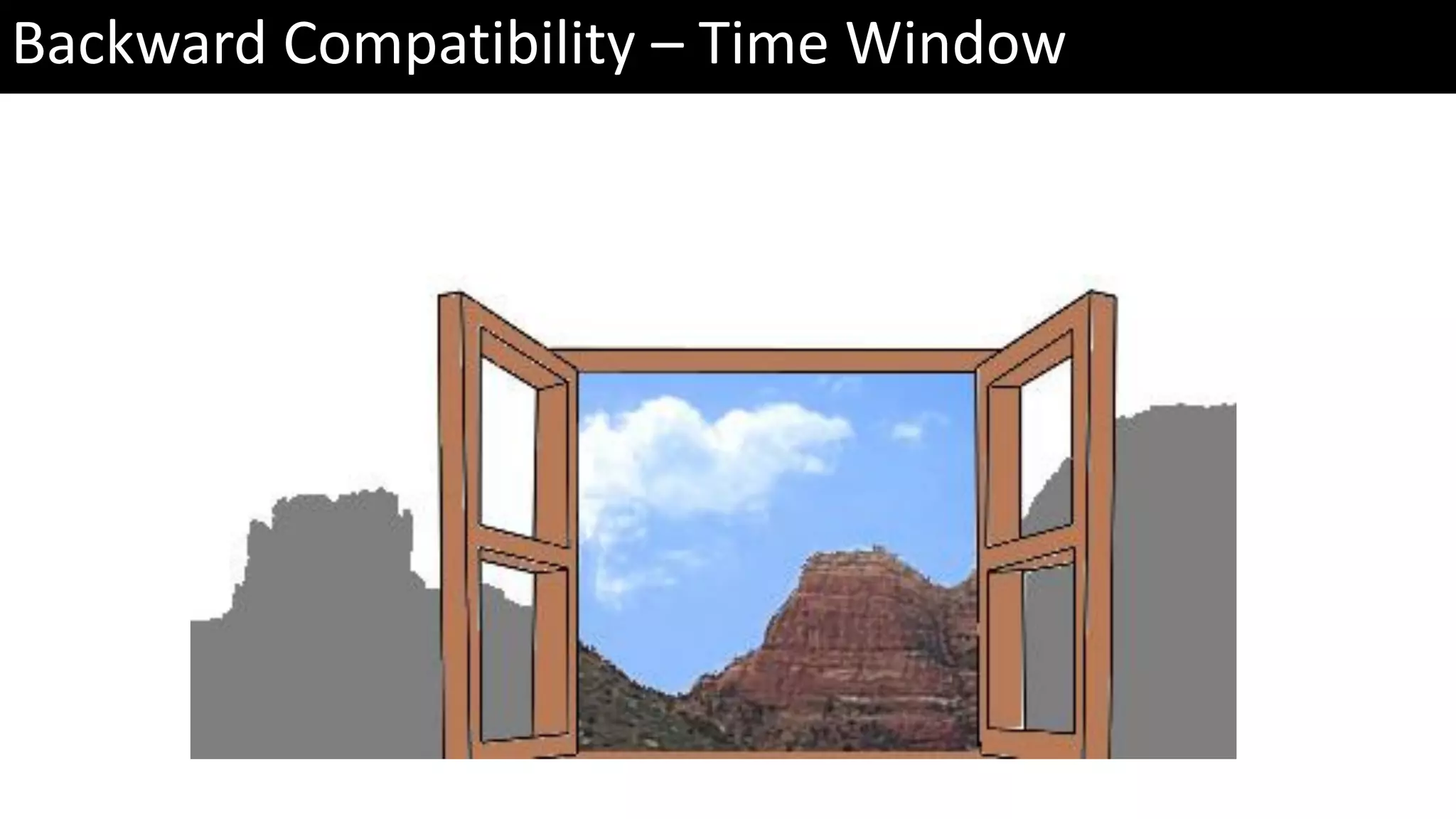 Backward Compatibility – Time Window 