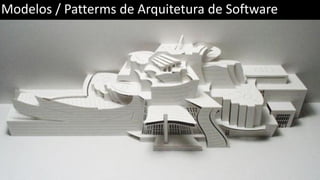 Modelos / Patterms de Arquitetura de Software
 