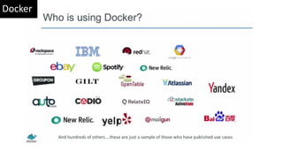 Docker
 