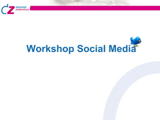Workshop Social Media 