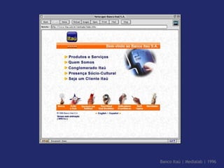 Banco Itaú | Medialab | 1996 