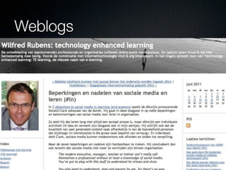 Weblogs
 