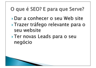 Work Shop Starting SEO