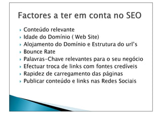 Work Shop Starting SEO