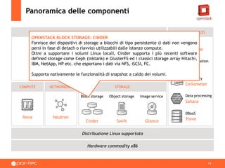 Panoramica sul progetto OpenStack | PDF