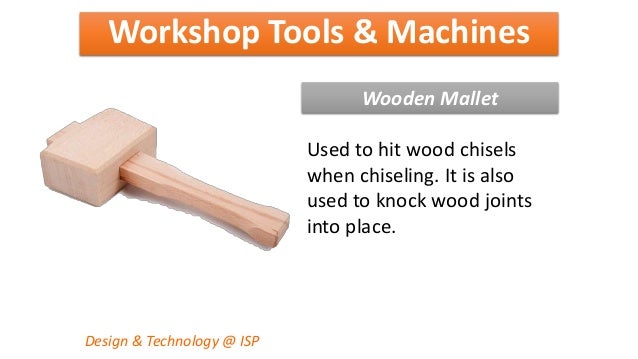 Workshop tools &amp; machines