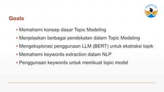 Topic Modeling and Keyword Extraction - From statistical machine ...