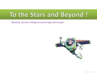 Daan Blinde, 02-12-2014 
Workshop : Business Intelligence op een hoger plan brengen 
 