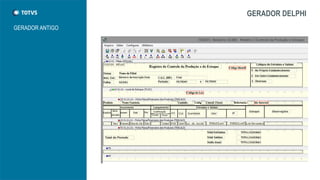 GERADOR DELPHI
GERADOR ANTIGO
 