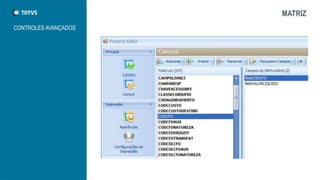 MATRIZ
CONTROLES AVANÇADOS
 
