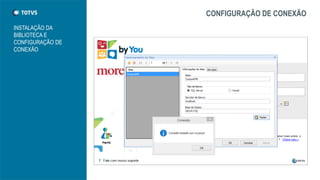 CONFIGURAÇÃO DE CONEXÃO
INSTALAÇÃO DA
BIBLIOTECA E
CONFIGURAÇÃO DE
CONEXÃO
 