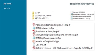 ARQUIVOS DISPONÍVEIS
PACOTE
 