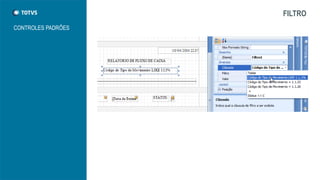 FILTRO
CONTROLES PADRÕES
 