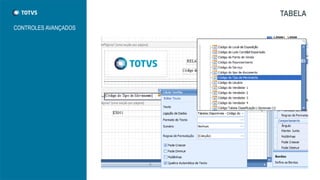 TABELA
CONTROLES AVANÇADOS
 