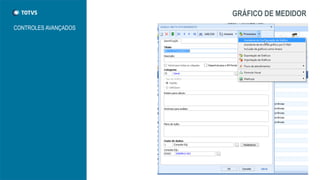 GRÁFICO DE MEDIDOR
CONTROLES AVANÇADOS
 