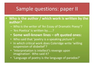 Workshop UGC NET SLET