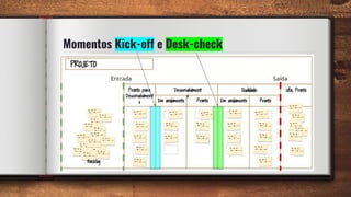 Momentos Kick-off e Desk-check
33
 