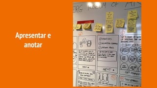 Apresentar e
anotar
 