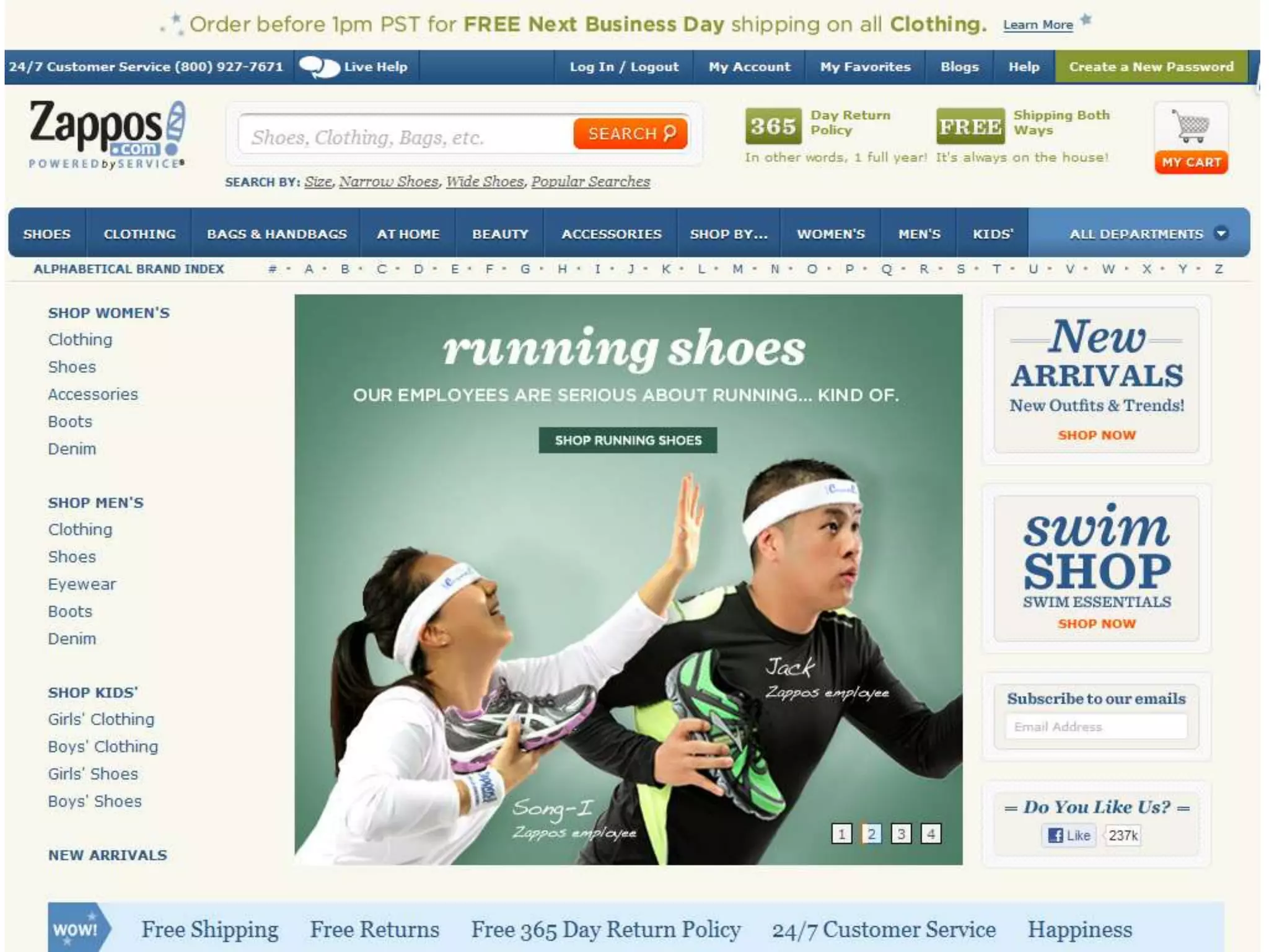 Zappos

• Alan Moore
 