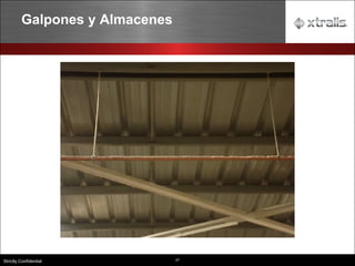 27
Strictly Confidential
Galpones y Almacenes
 